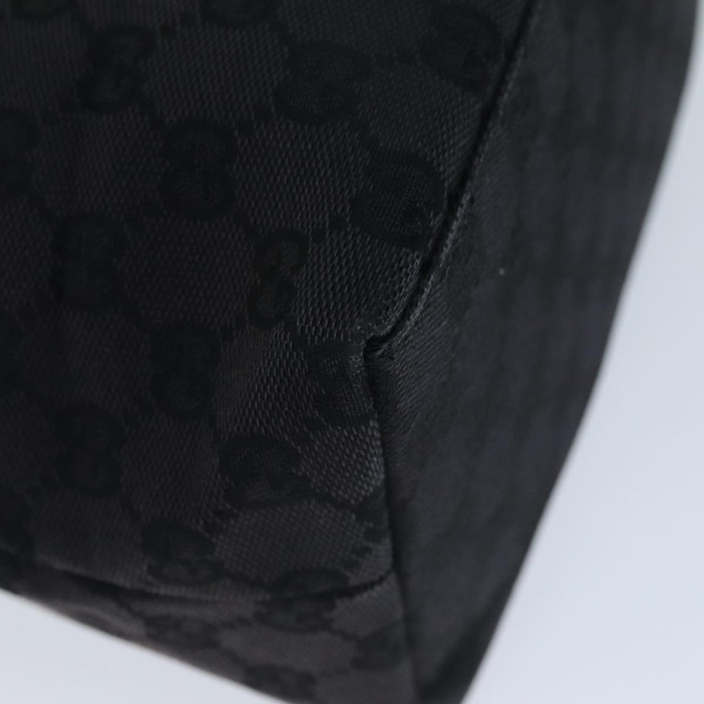 GUCCI GG Canvas Shoulder Bag Black 001 3386 1705 73127