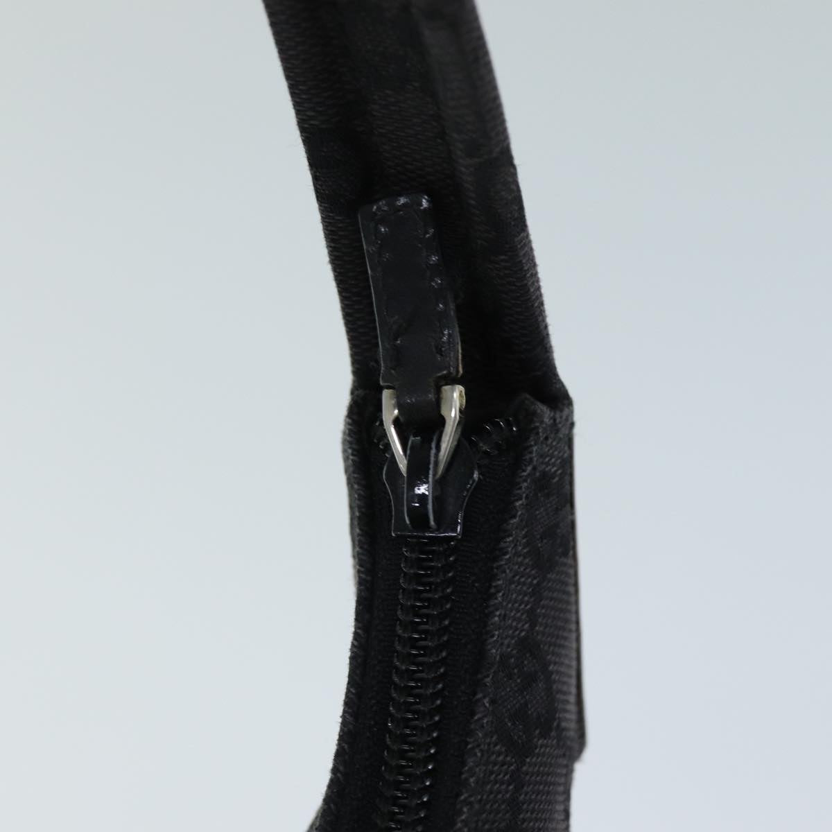 GUCCI GG Canvas Shoulder Bag Black 001 3386 1705 73127