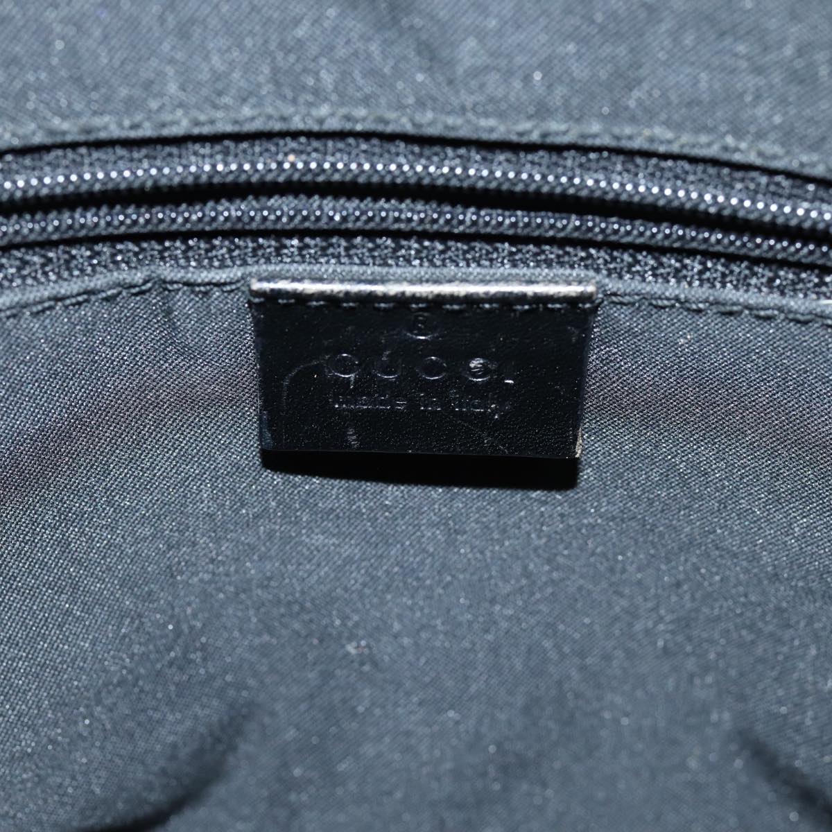 GUCCI GG Canvas Shoulder Bag Black 001 3386 1705 73127
