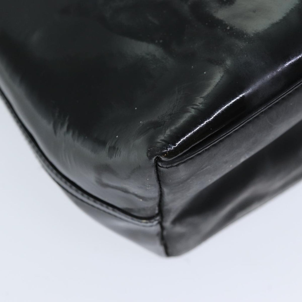 GUCCI Shoulder Bag Patent leather Black 73146