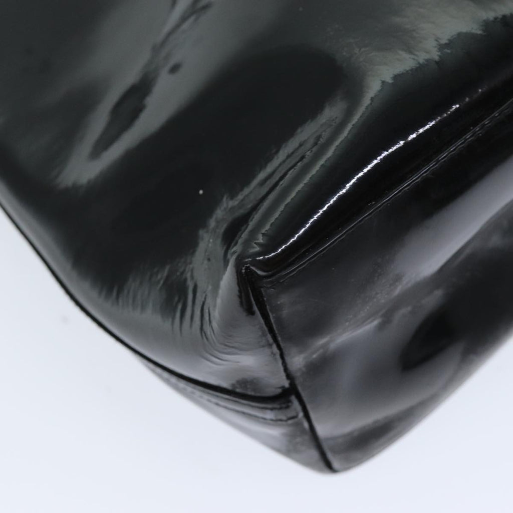 GUCCI Shoulder Bag Patent leather Black 73146
