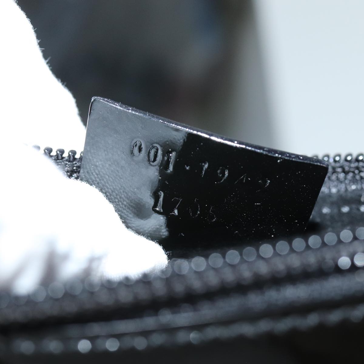 GUCCI Shoulder Bag Patent leather Black 73146
