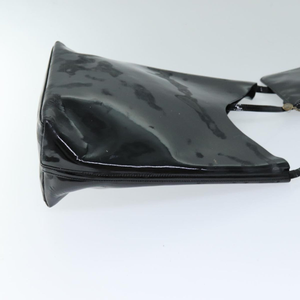 GUCCI Shoulder Bag Patent leather Black 73146