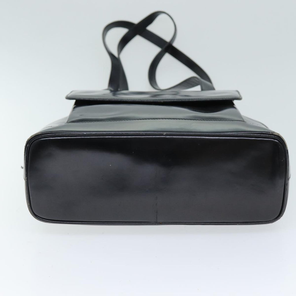 GUCCI Shoulder Bag Patent leather Black 001 090 1649 73156