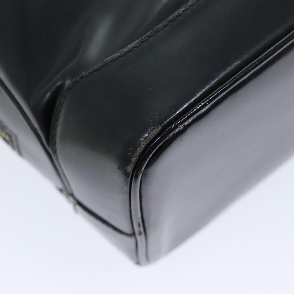 GUCCI Shoulder Bag Patent leather Black 001 090 1649 73156