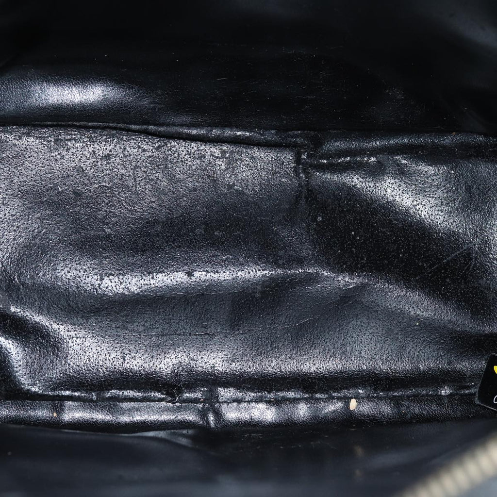 GUCCI Shoulder Bag Patent leather Black 001 090 1649 73156