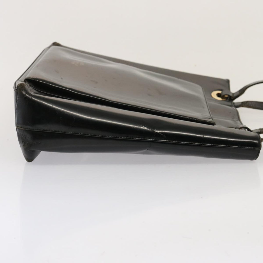 GUCCI Tote Bag Patent leather Black 73166