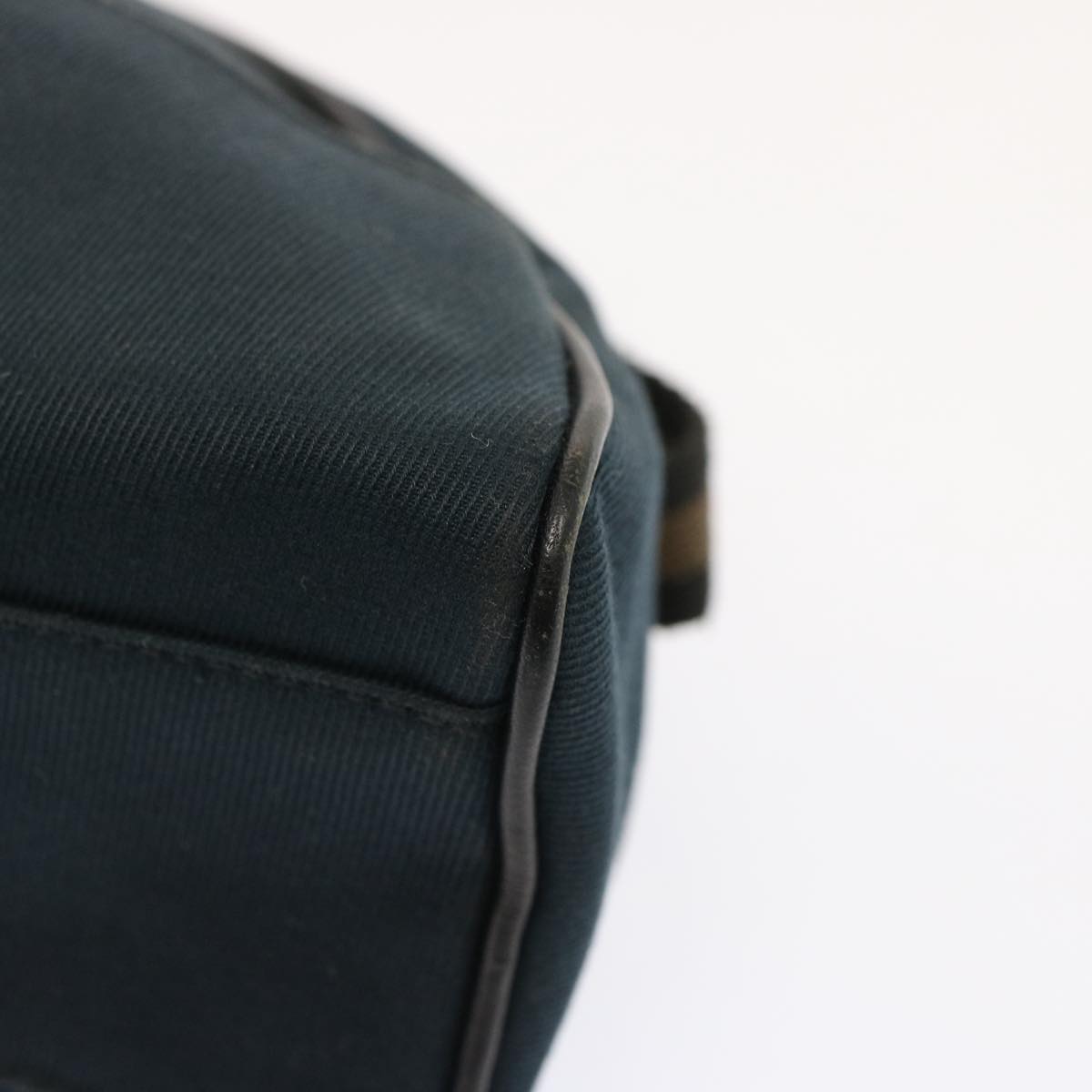 GUCCI Shoulder Bag Canvas Navy 90781 73223