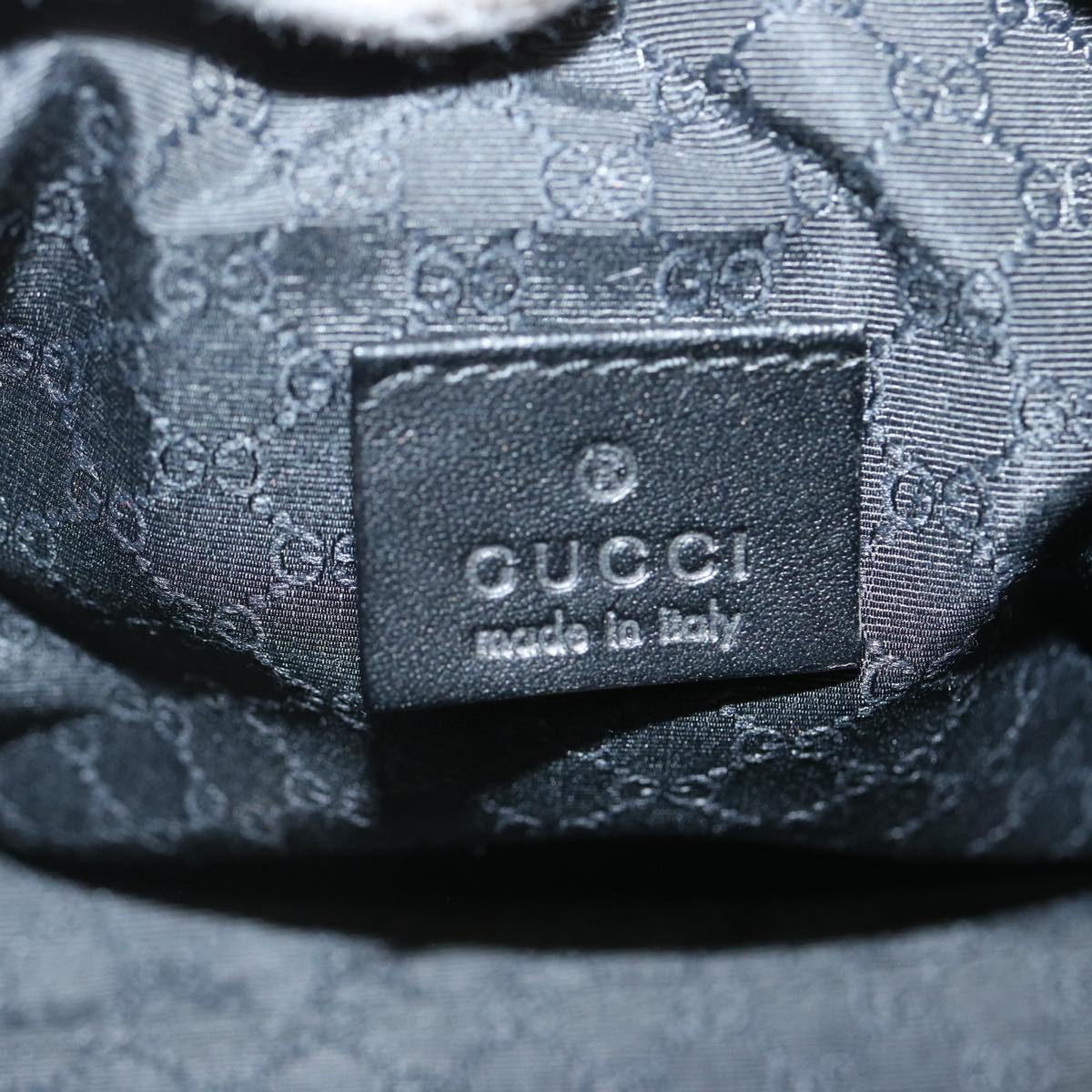 GUCCI Shoulder Bag Canvas Navy 90781 73223