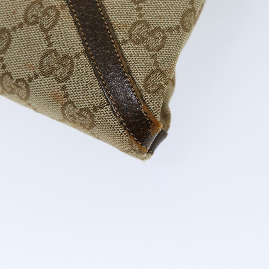 GUCCI GG Canvas Shoulder Bag 2way Beige 73227