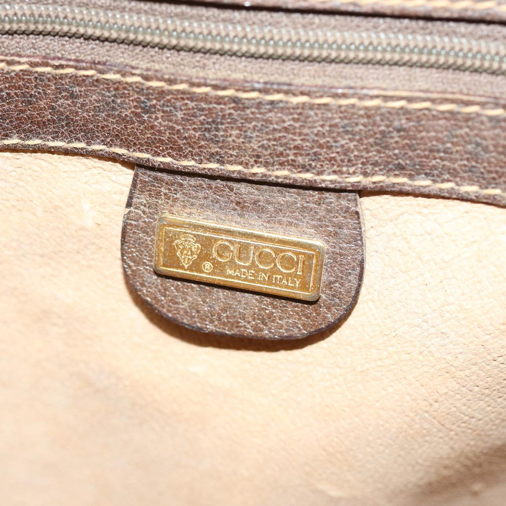 GUCCI GG Supreme Shoulder Bag PVC Beige 001 41 4425 73228