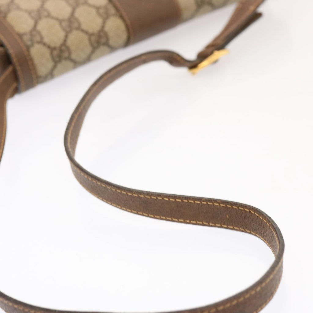 GUCCI GG Supreme Shoulder Bag PVC Beige 001 41 4425 73228