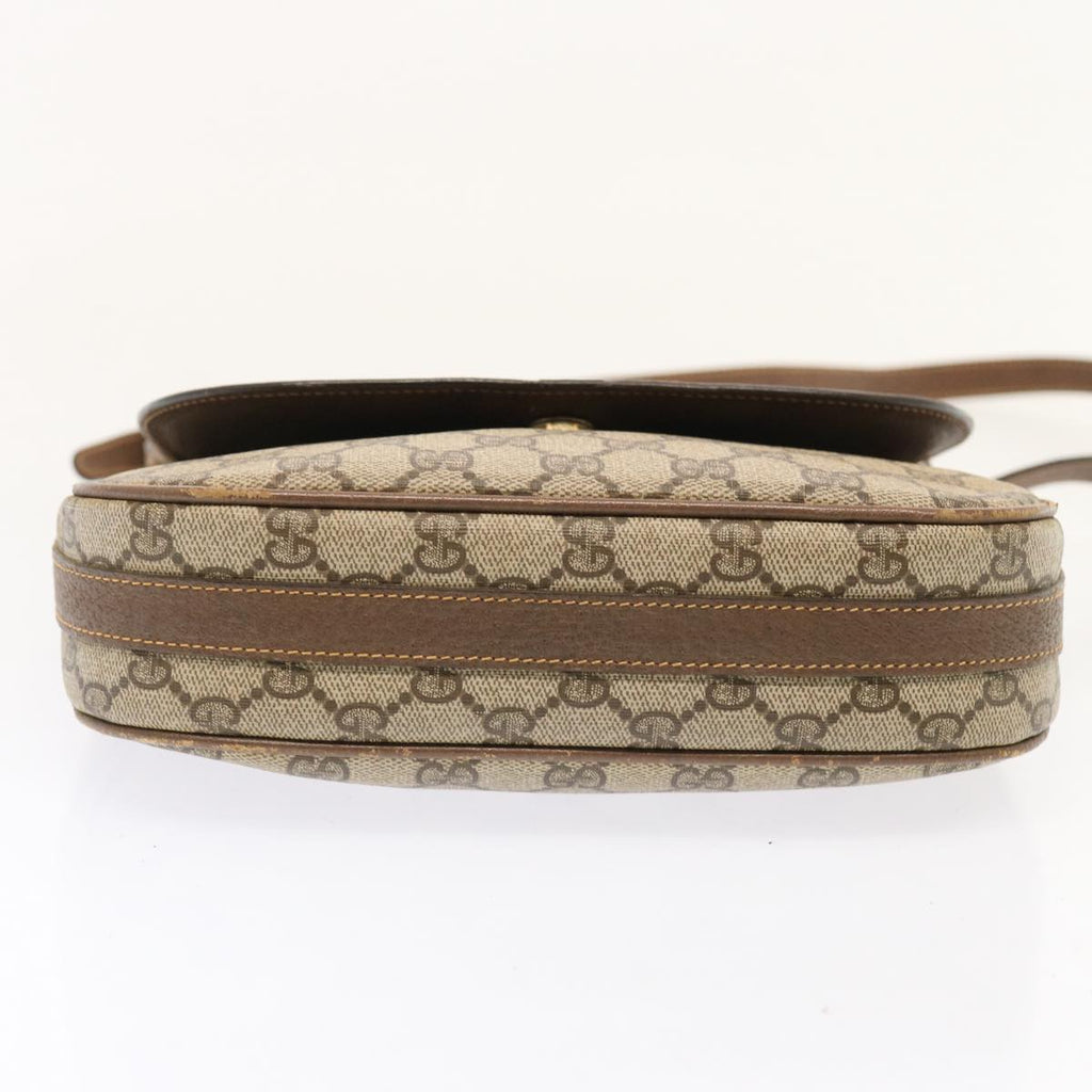GUCCI GG Supreme Shoulder Bag PVC Beige 001 41 4425 73228