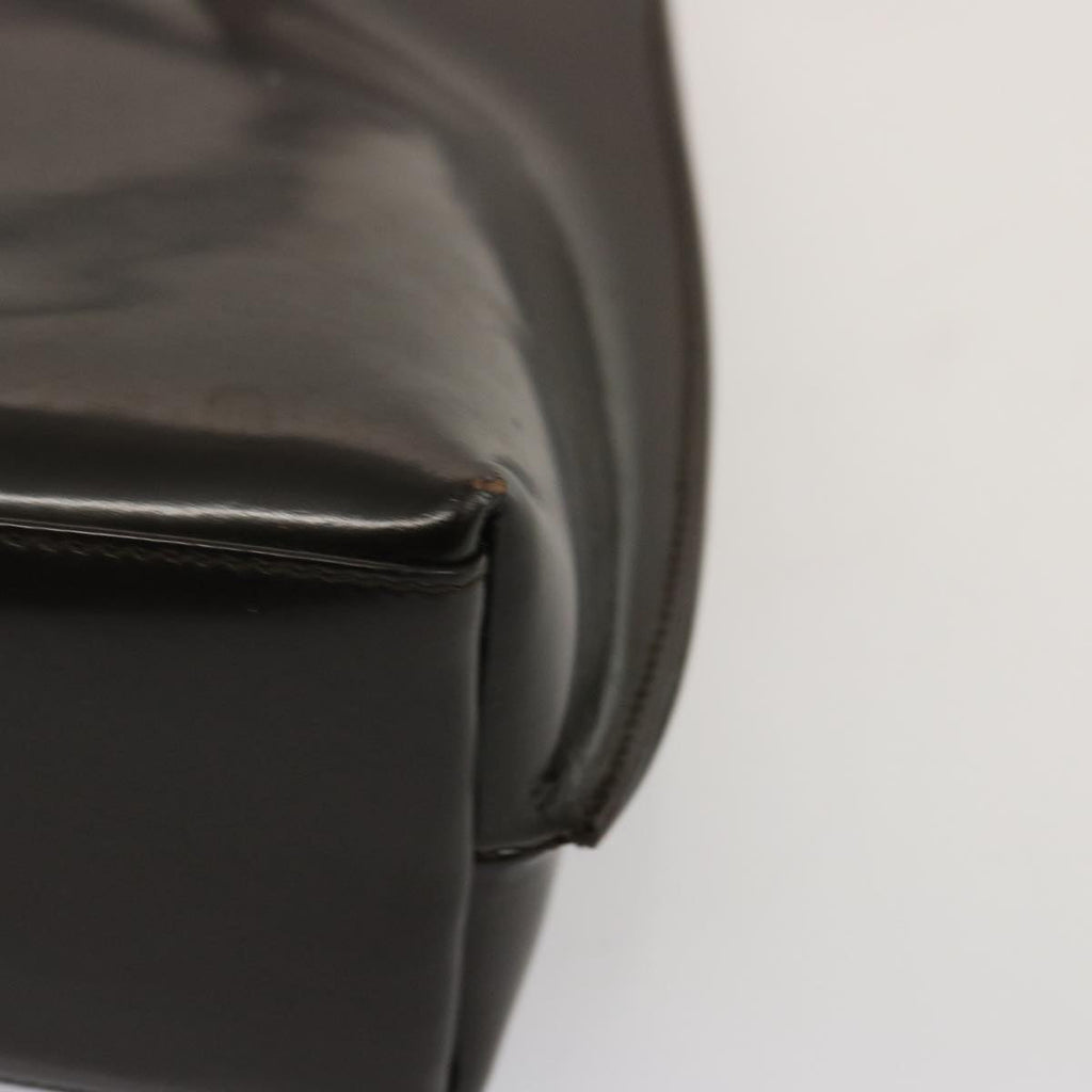 GUCCI Shoulder Bag Patent leather Brown 001 3115 73230