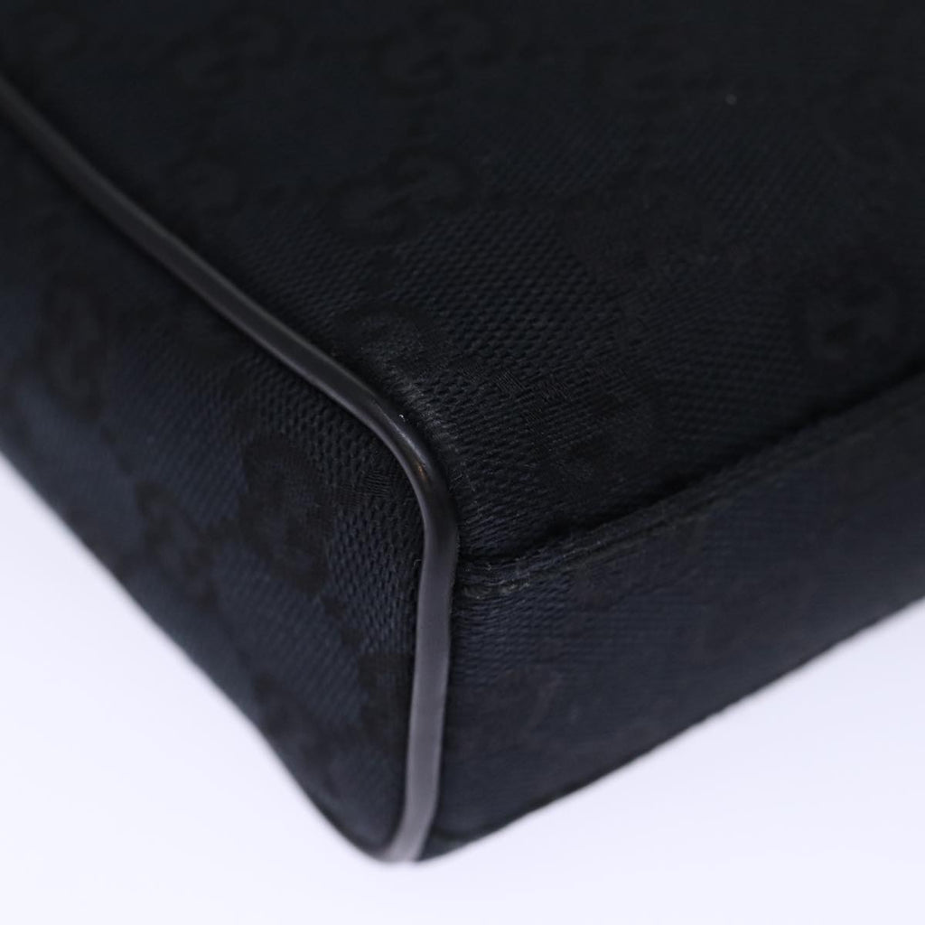 GUCCI GG Canvas Clutch Bag Black 018 1616 73233