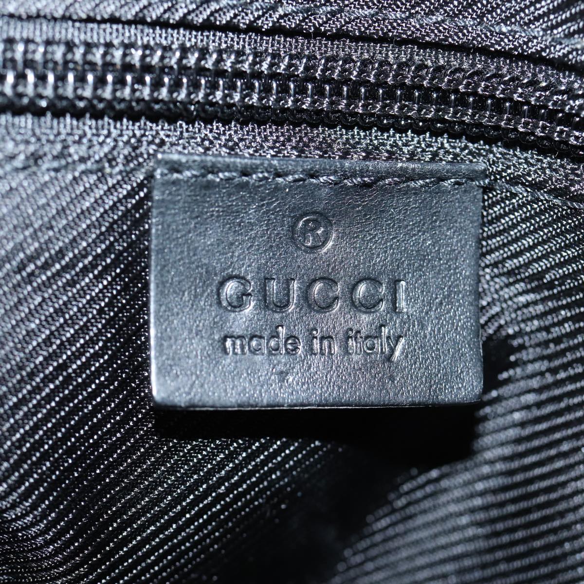 GUCCI GG Canvas Clutch Bag Black 018 1616 73233