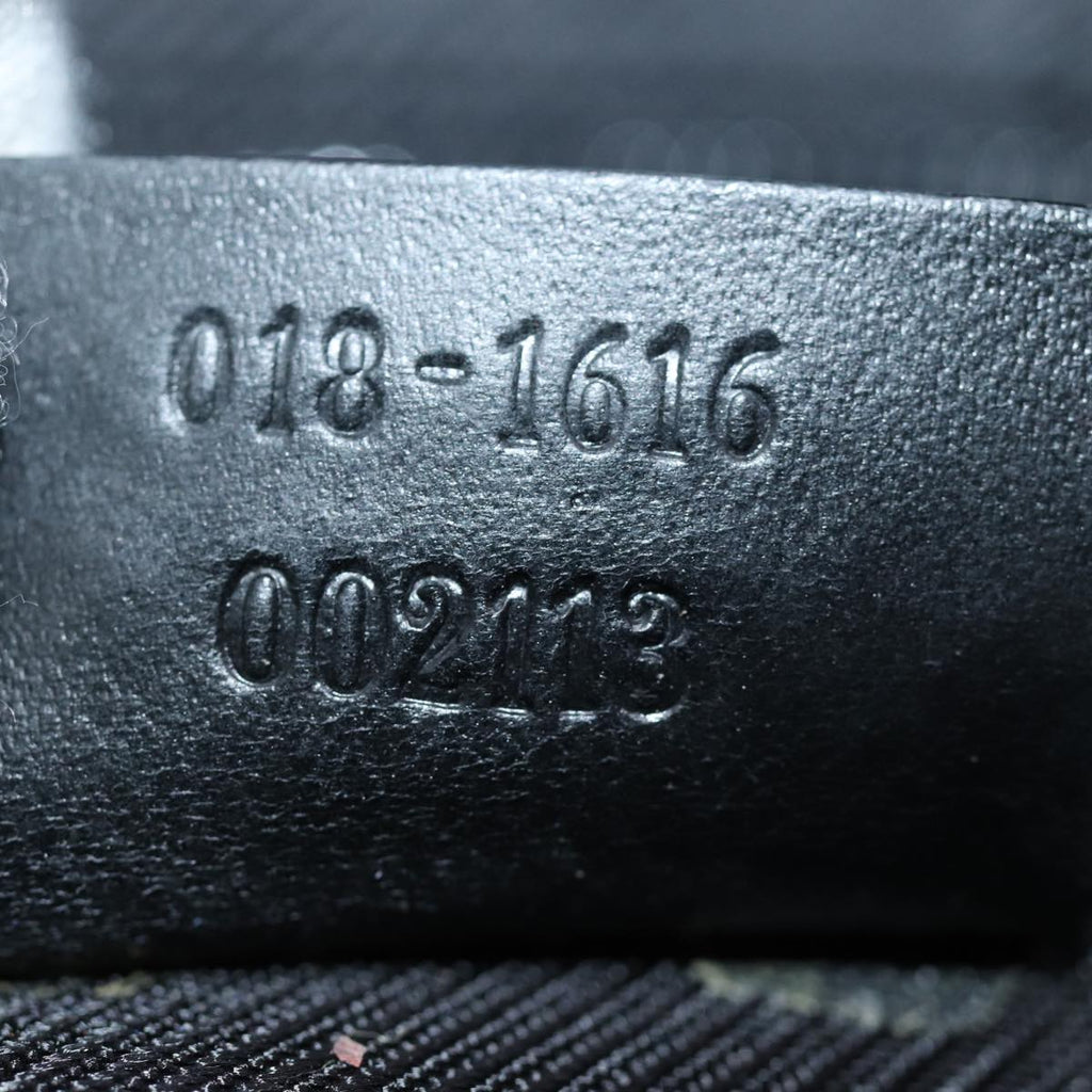 GUCCI GG Canvas Clutch Bag Black 018 1616 73233