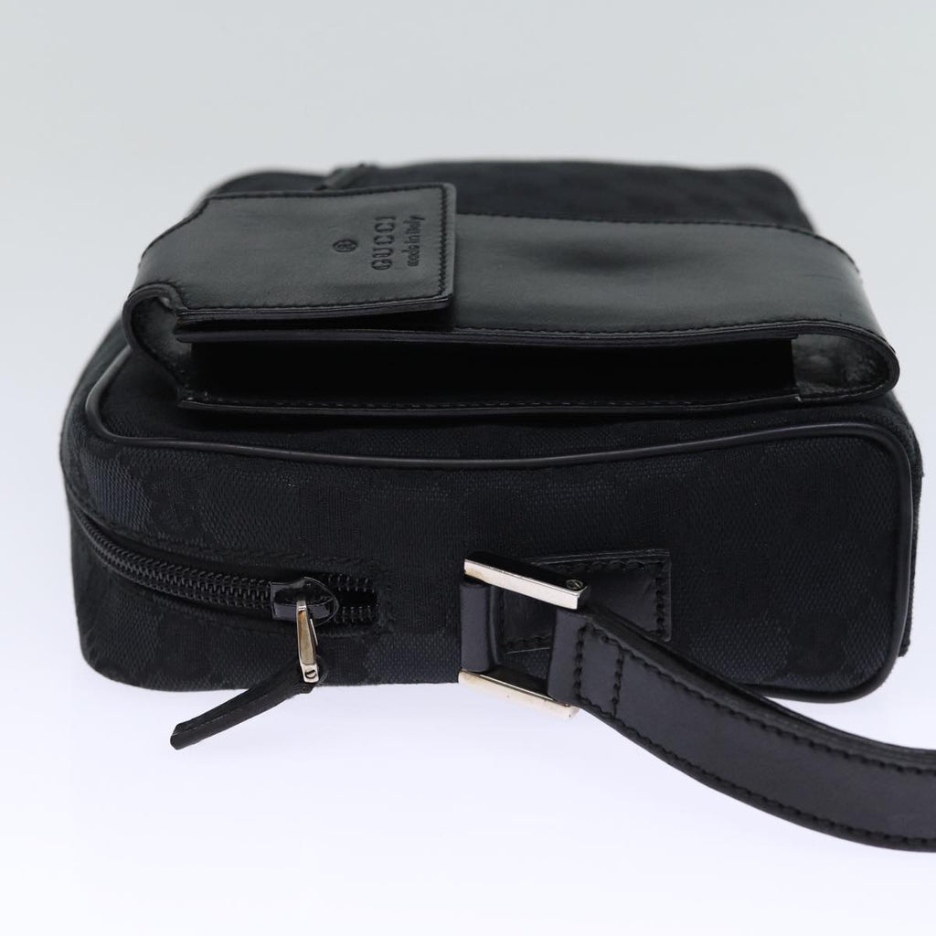 GUCCI GG Canvas Clutch Bag Black 018 1616 73233