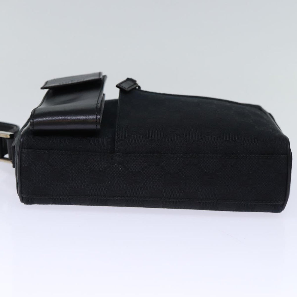 GUCCI GG Canvas Clutch Bag Black 018 1616 73233