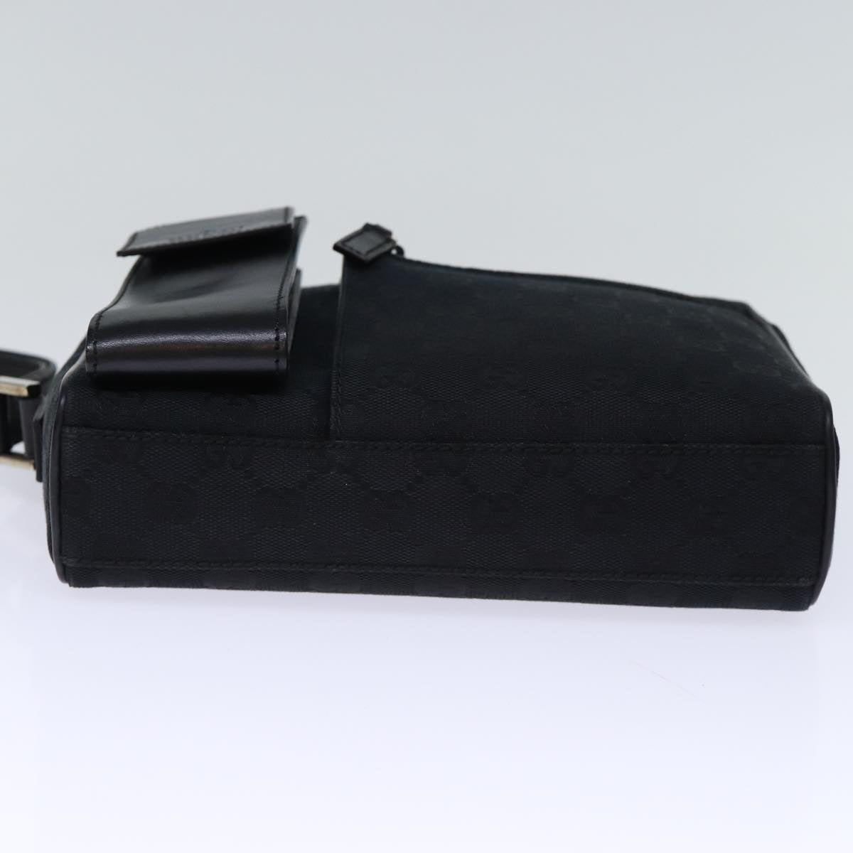 GUCCI GG Canvas Clutch Bag Black 018 1616 73233