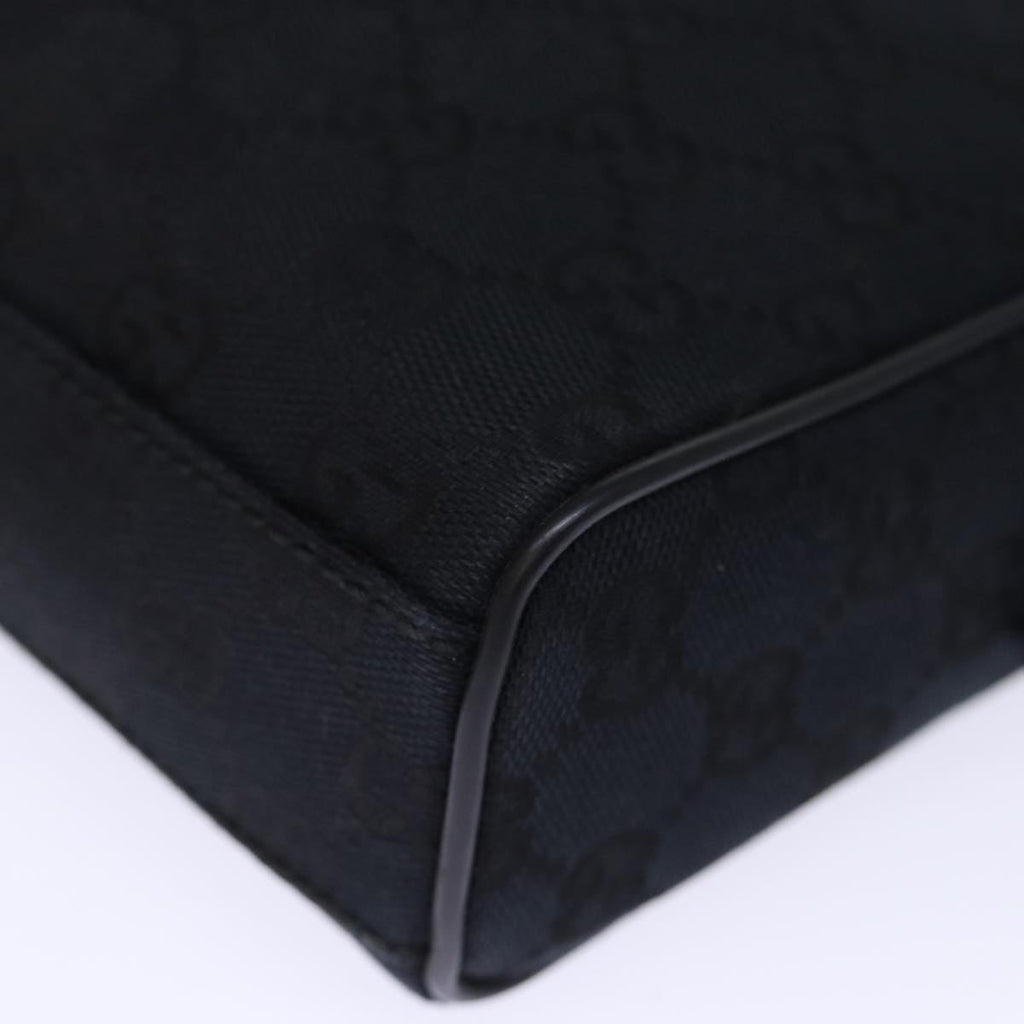 GUCCI GG Canvas Clutch Bag Black 018 1616 73233