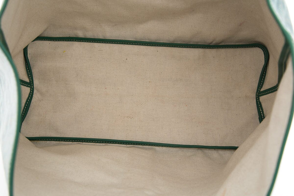 Goyard Green "SuperDog" PM St Louis Tote
