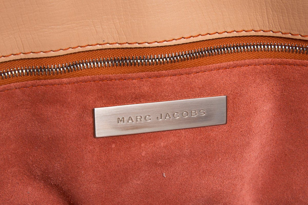 Marc Jacobs Nude Leather Dual Strap Tote