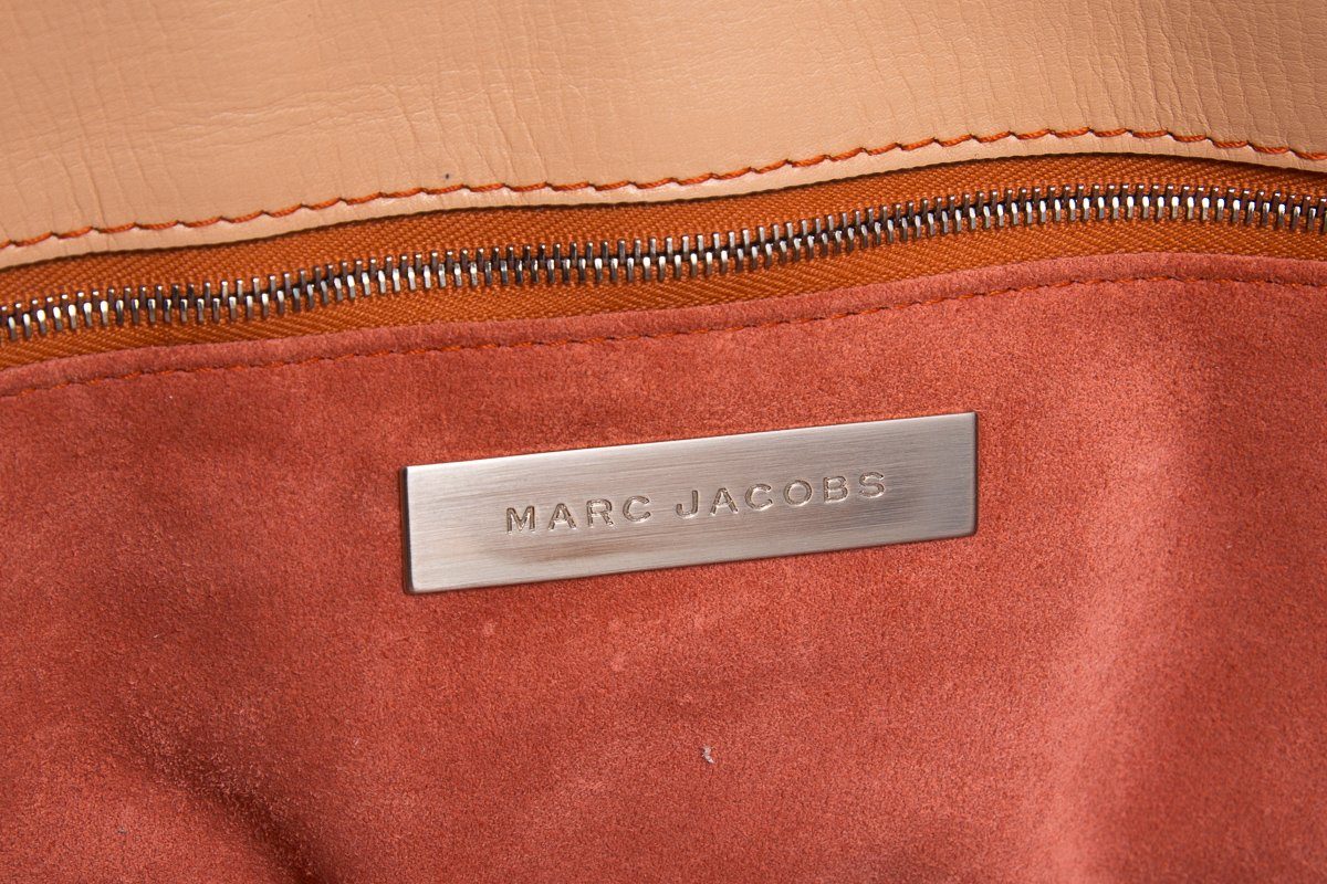 Marc Jacobs Nude Leather Dual Strap Tote