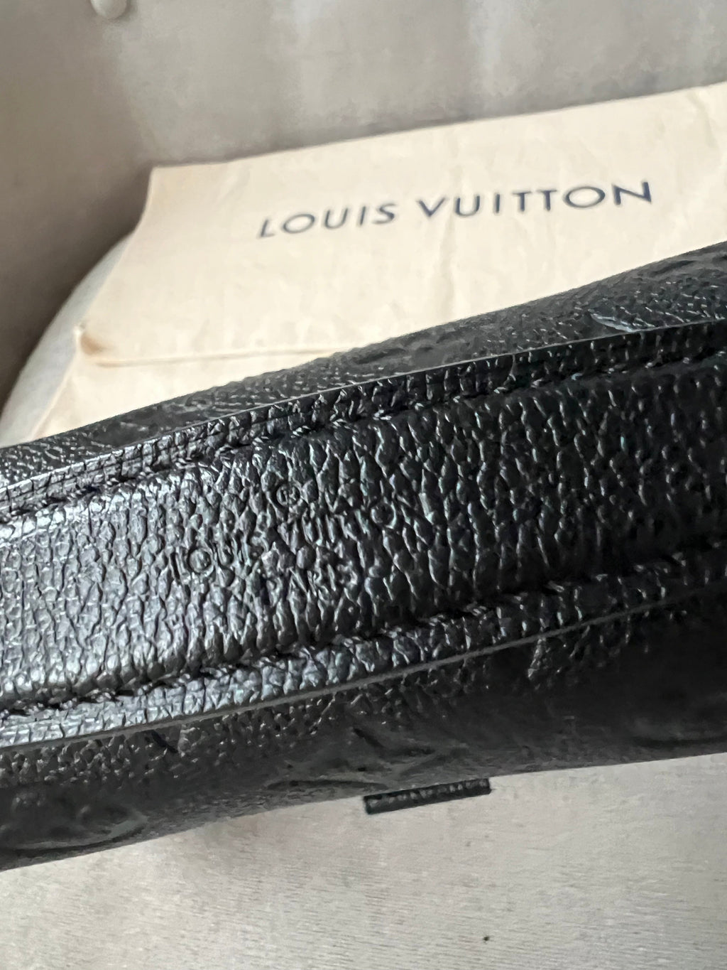 Louis Vuitton Pochette Metis Black Empreinte (RRP £2,110)