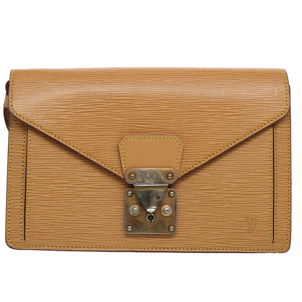 Louis Vuitton Sellier Drangonne  Leather Handbag ()
