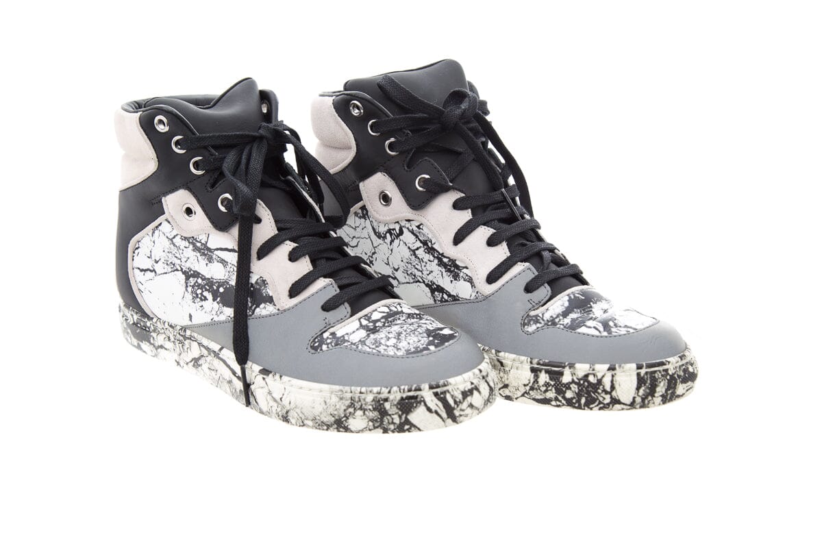 Balenciaga Black & White Sneakers SZ 37