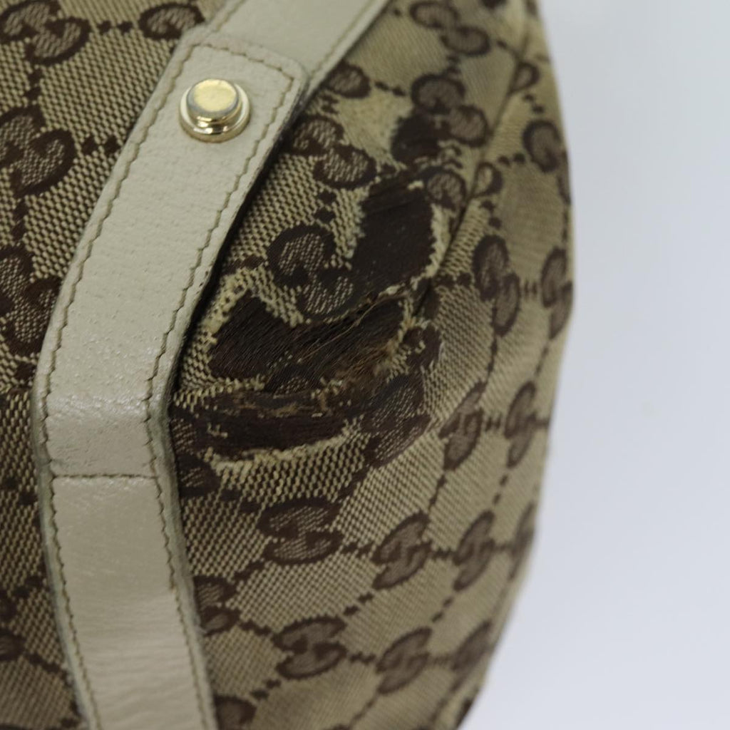 GUCCI GG Canvas Tote Bag Beige 130736 73364
