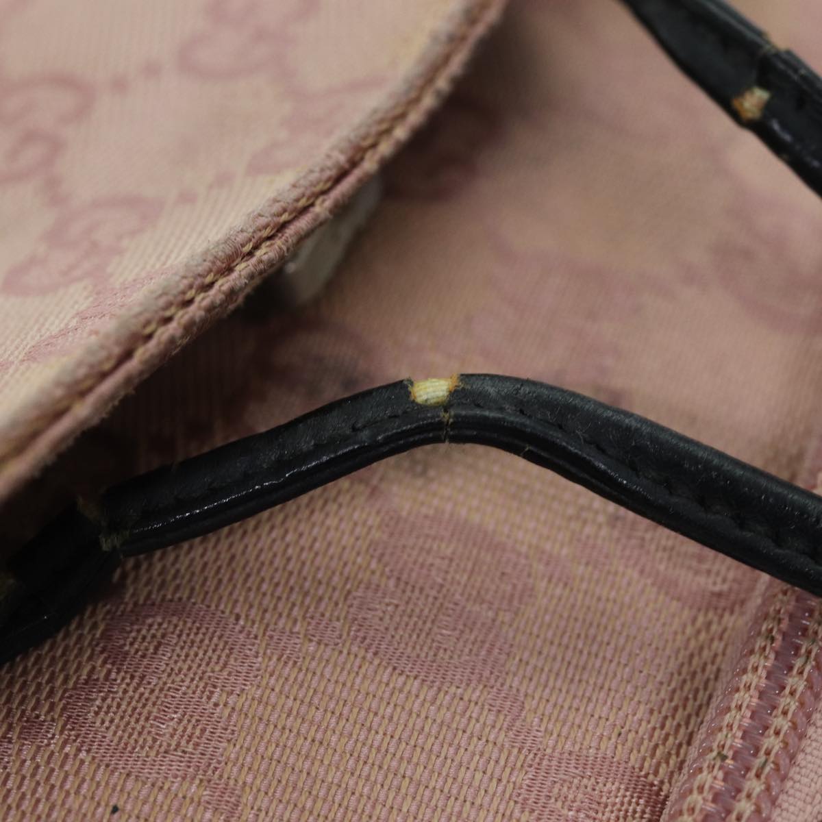GUCCI GG Canvas Sherry Line Backpack Pink Red Navy 003 0242 73372
