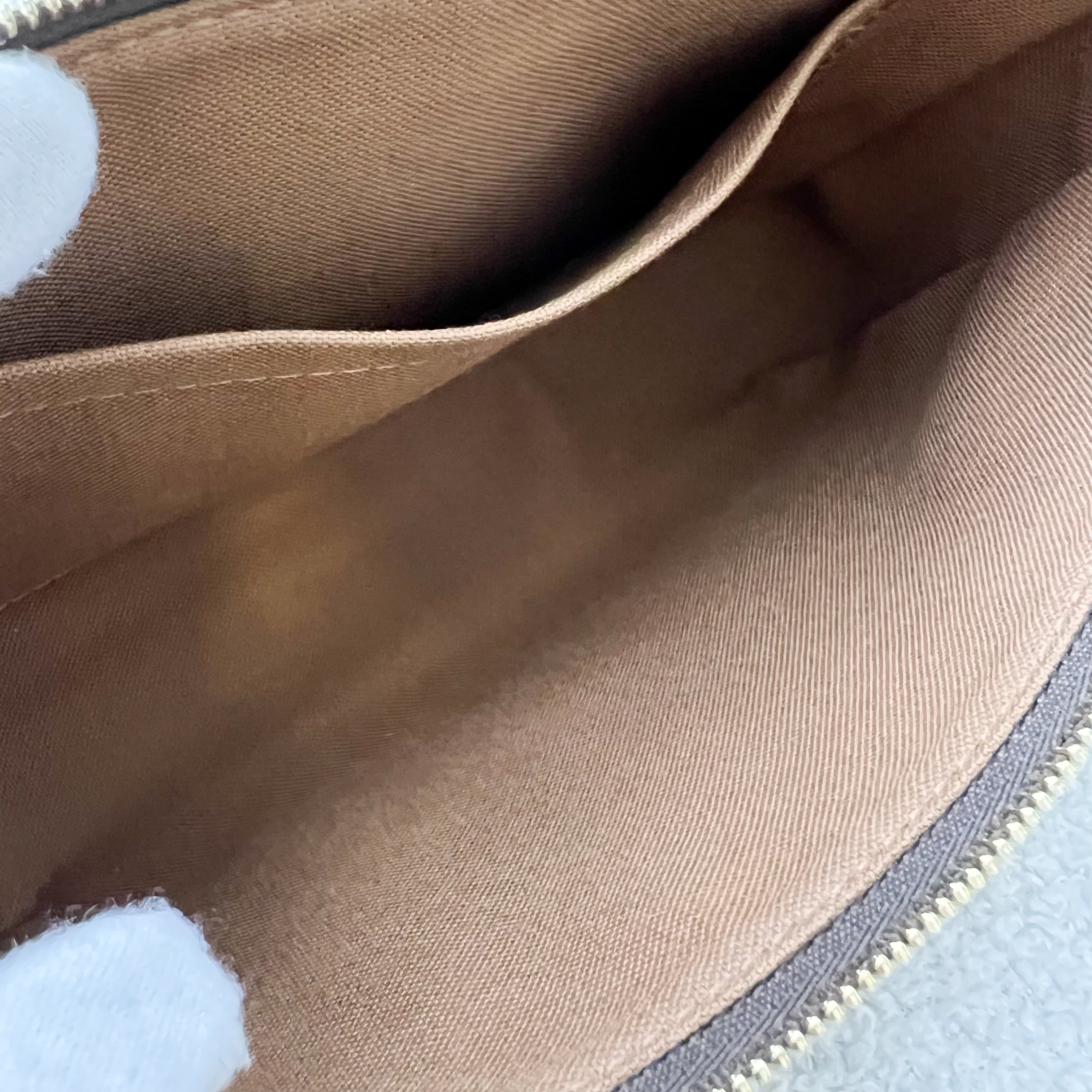 LV Pochette Accessoires in Monogram Canvas and GHW