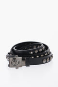 Dior Leather Studded Belt 15Mm