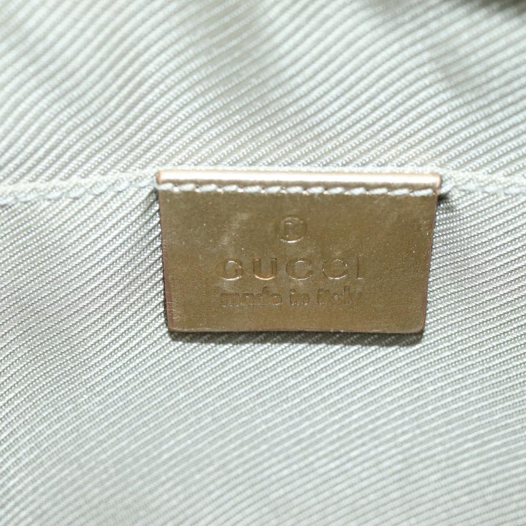 GUCCI GG Canvas Shoulder Bag Light Blue 73592