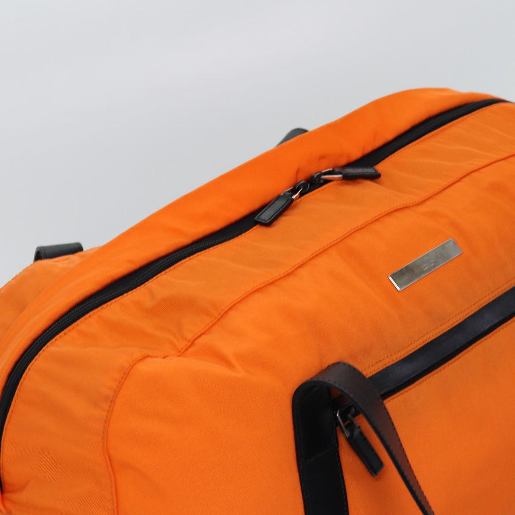 GUCCI Boston Bag Canvas Orange 012 0408 3754 73605