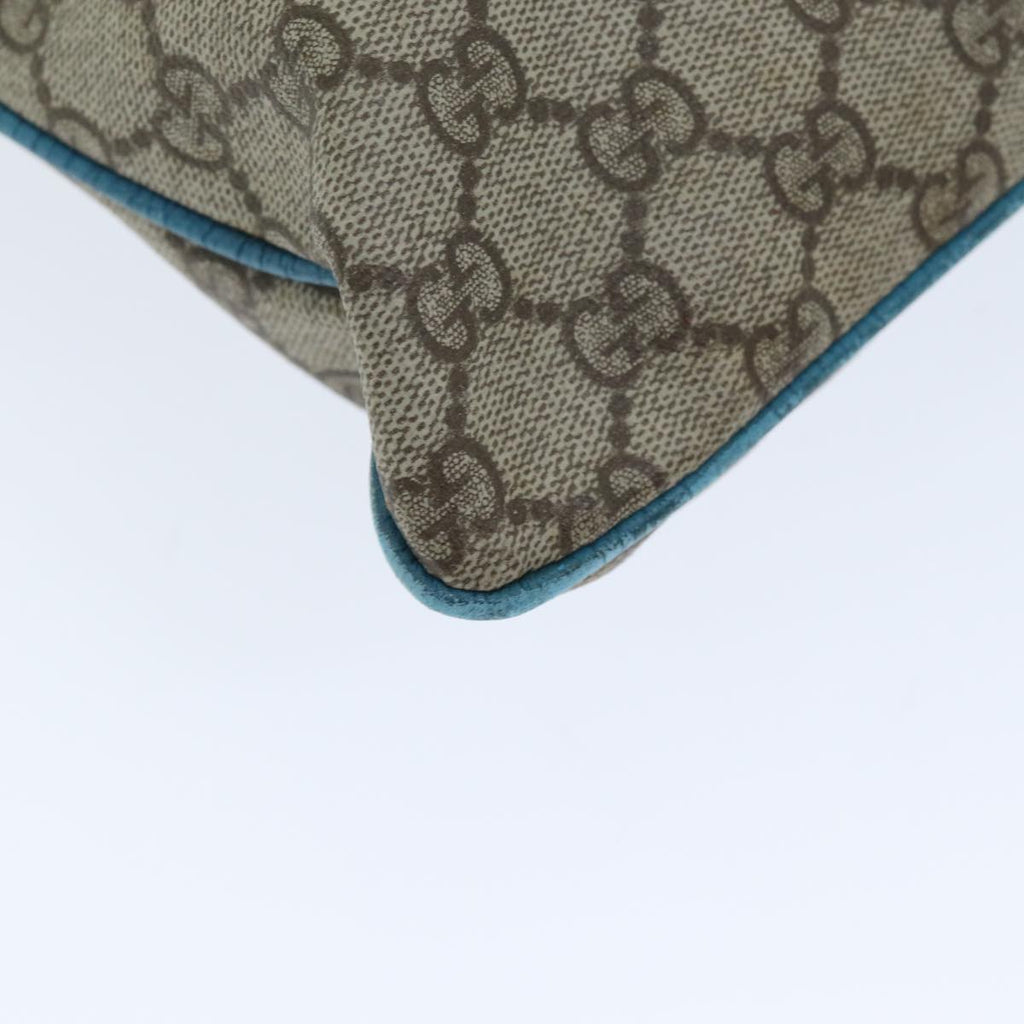 GUCCI GG Supreme Tote Bag PVC Beige 131258 73609