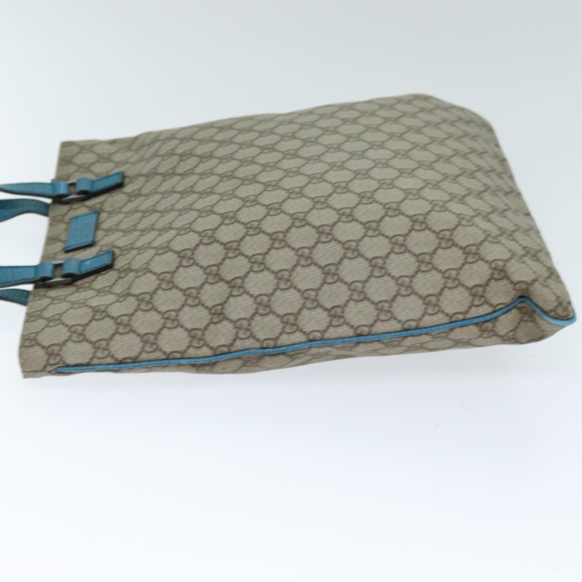 GUCCI GG Supreme Tote Bag PVC Beige 131258 73609