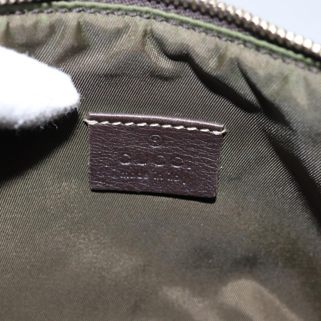 GUCCI GG Canvas Shoulder Pouch Beige 224093 73651