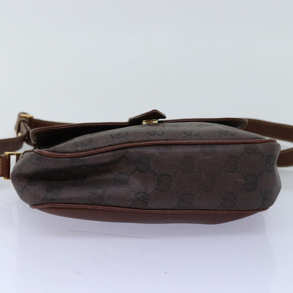 GUCCI GG Canvas Shoulder Bag Brown 007 256 0084 73658