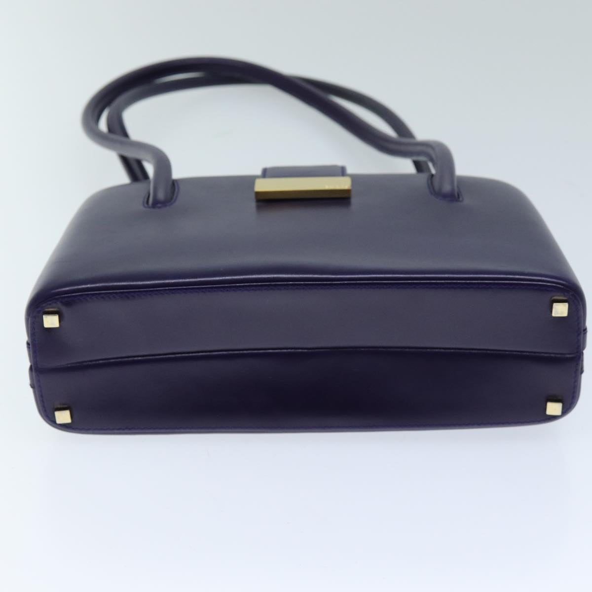 GUCCI Shoulder Bag Leather Outlet Purple 73727