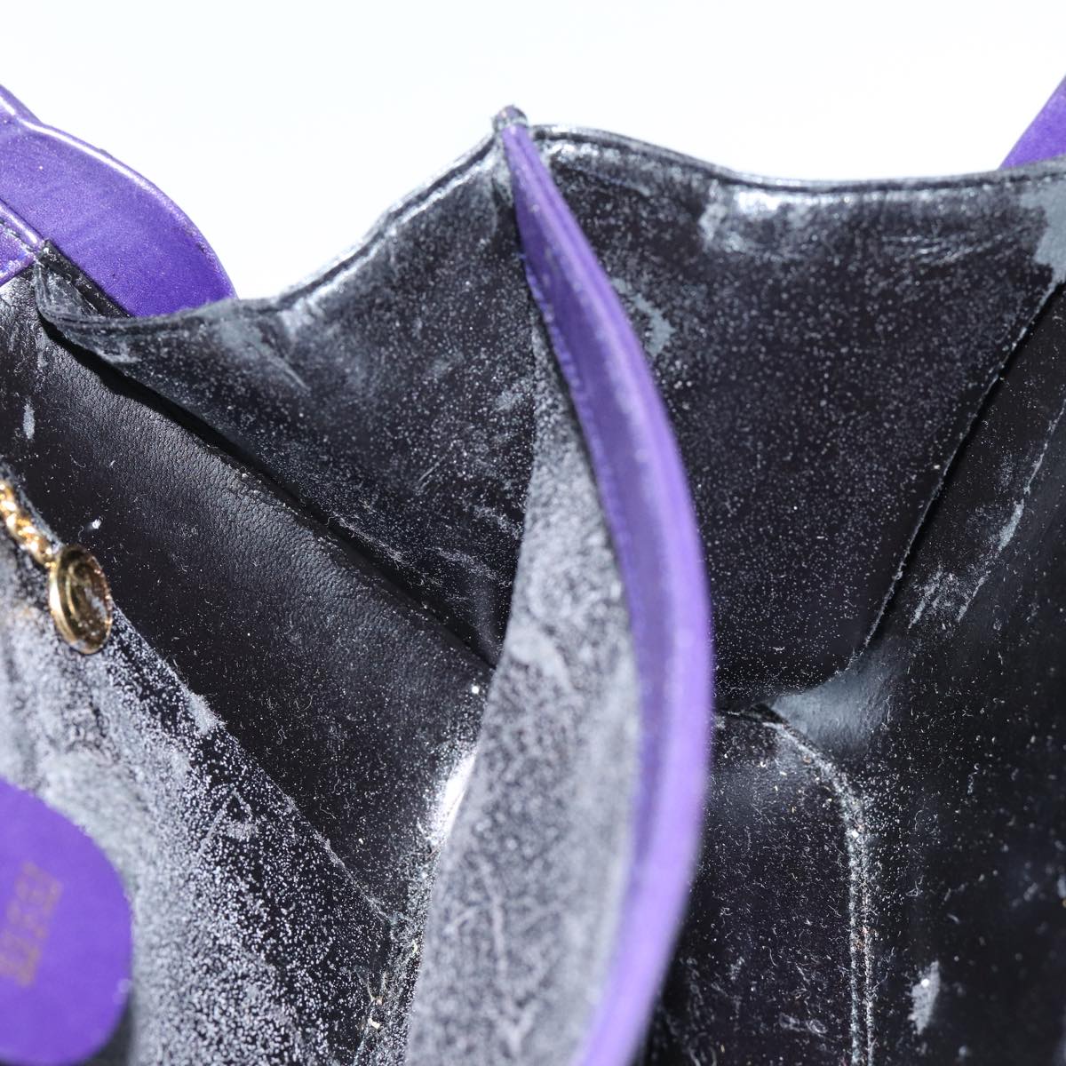 GUCCI Shoulder Bag Leather Outlet Purple 73727