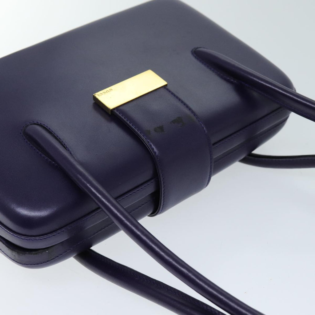 GUCCI Shoulder Bag Leather Outlet Purple 73727