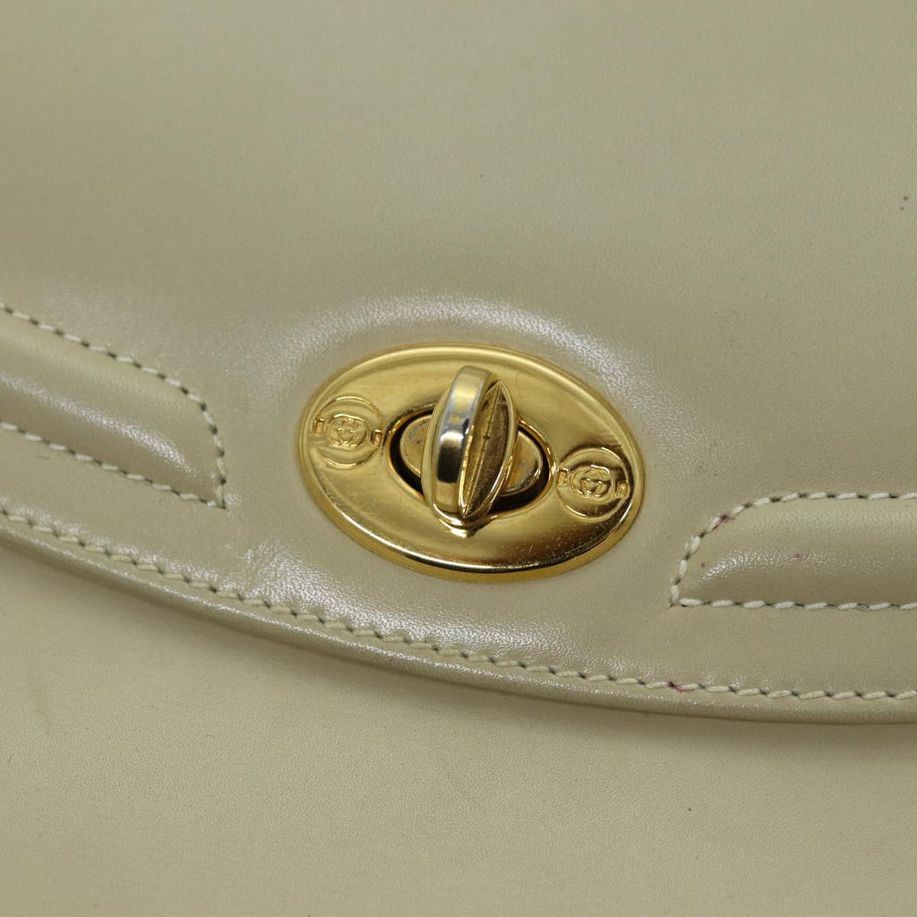 GUCCI Hand Bag Leather Beige 000 110 0092 73730