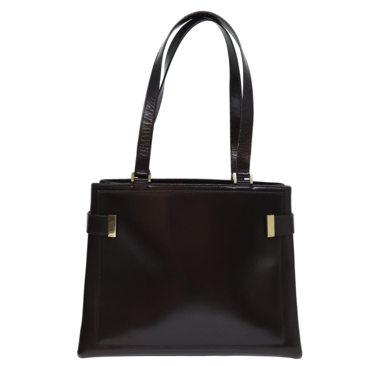 GUCCI Tote Bag Patent leather Brown 002 2113 0333 73732