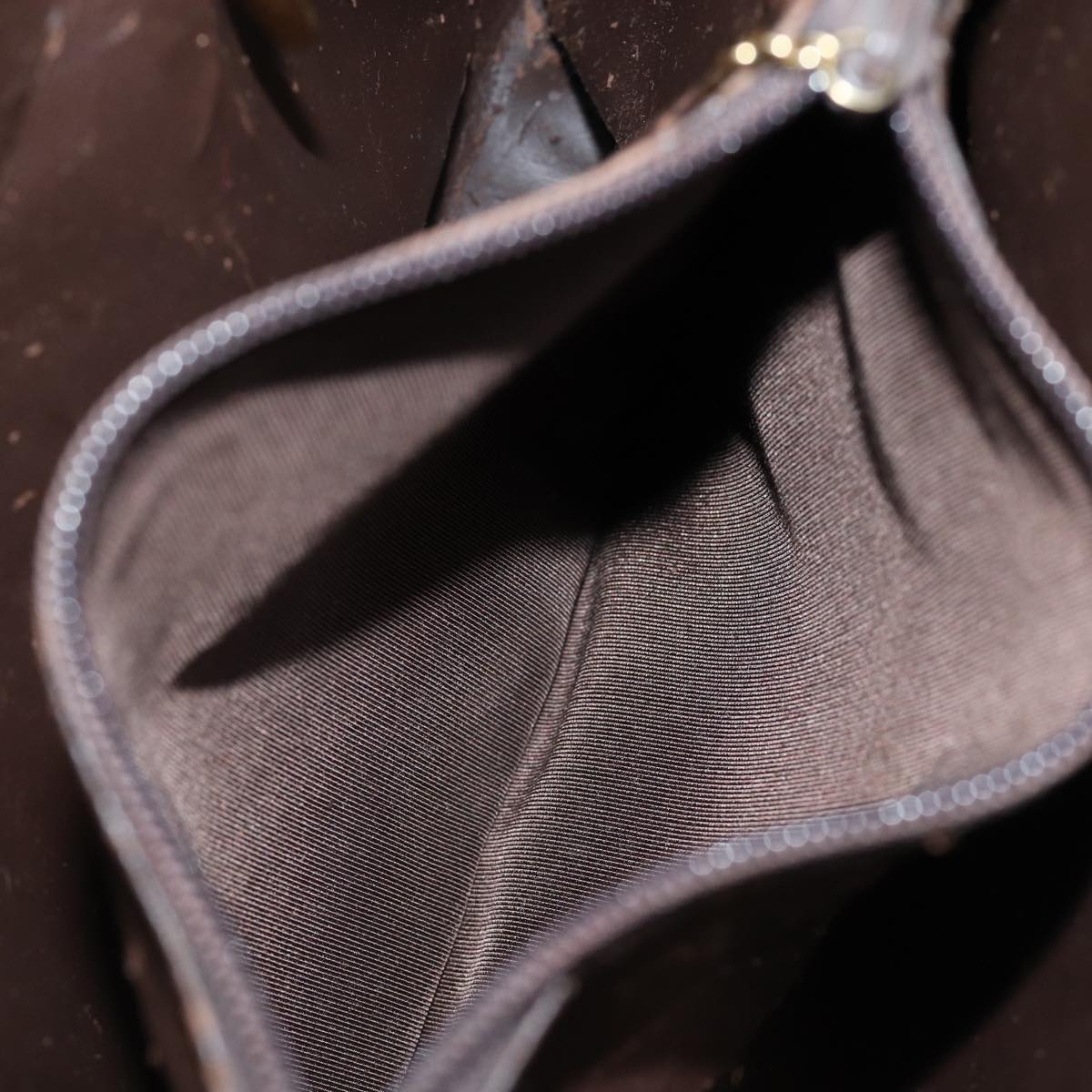 GUCCI Tote Bag Patent leather Brown 002 2113 0333 73732