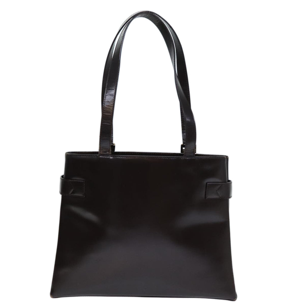 GUCCI Tote Bag Patent leather Brown 002 2113 0333 73732