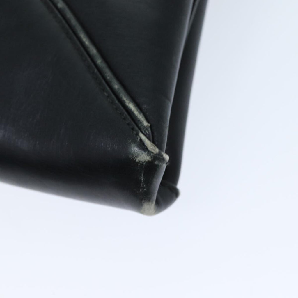 GUCCI Shoulder Bag Leather Black 73737