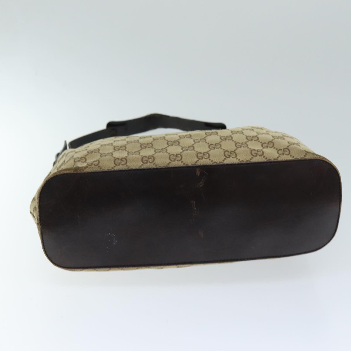 GUCCI GG Canvas Shoulder Bag Beige 106242 73740